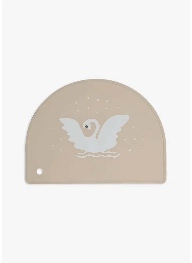 Citron Silicone Placemats Semi-Circle - Ballerina