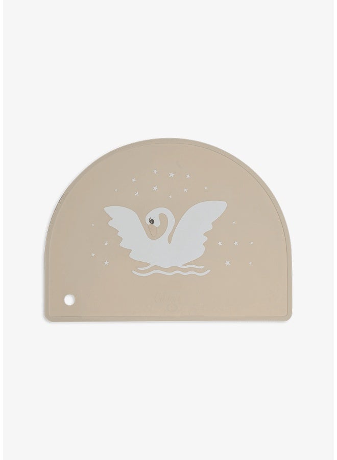 Citron Silicone Placemats Semi-Circle - Ballerina - Image 1
