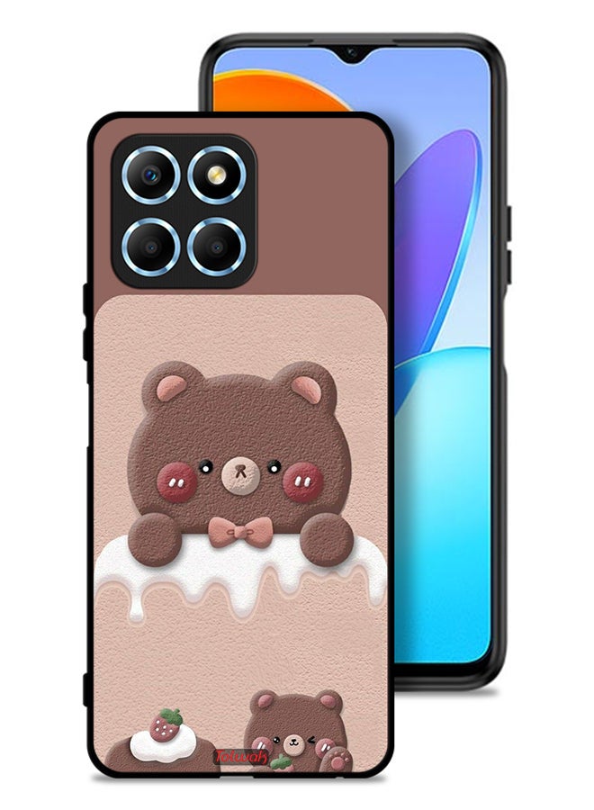 Tolwak Honor X6 Protective Case Cover Bear Strawberry - Image 1