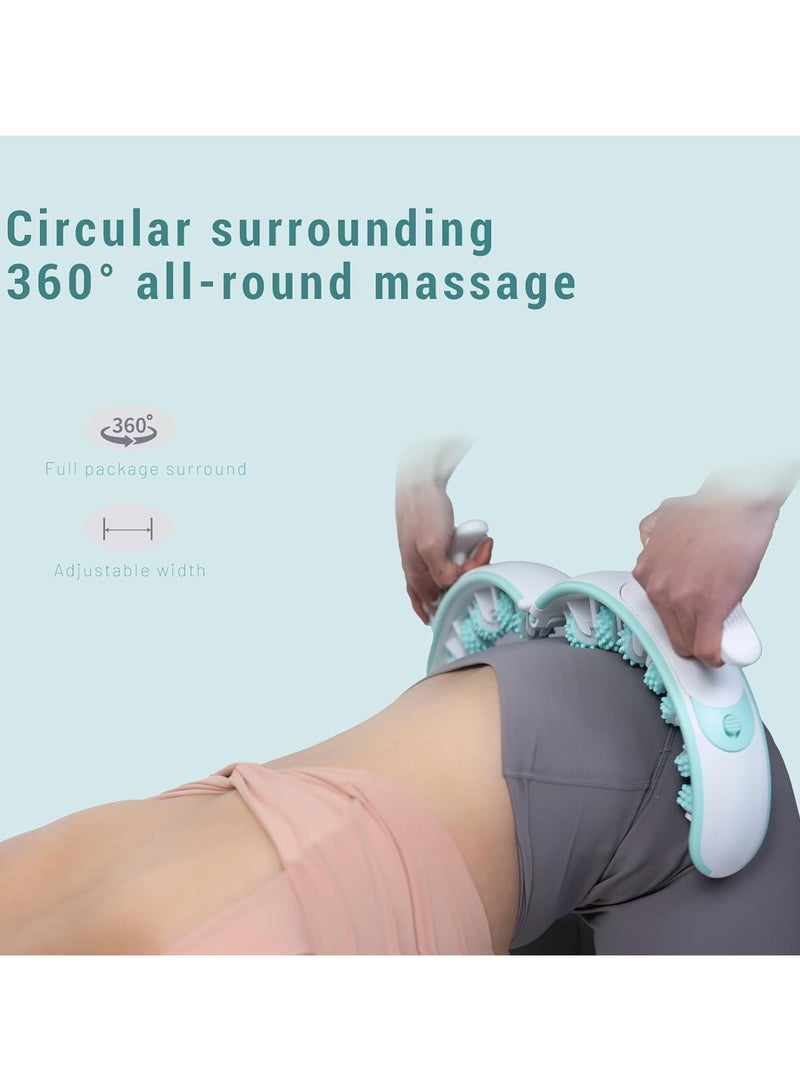 Cellulite Massagers Roller, 360°Deep Tissue Massager Ring for Legs, Thighs, Neck, Buttock & Back, Detachable Fascia Muscle Roller Massage Tool for Muscle Relax & Relieve Cellulite - Image 2