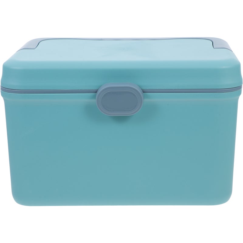 Large Capacity Storage Box Bin with Handle Supply Travel Tote Storage Case Container - Image 5