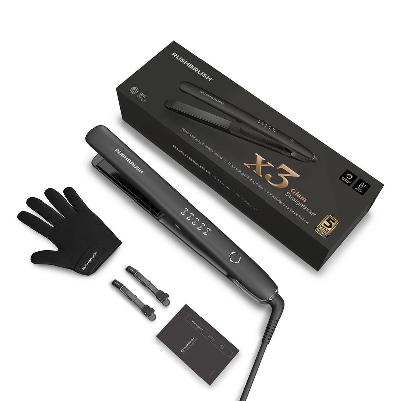 Rush Brush X3 Glam Straightener