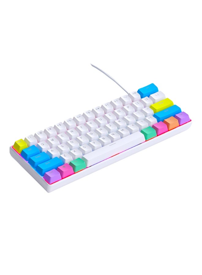 EBMINI New E-Sports Wired Backlit Mechanical Portable Small Keyboard