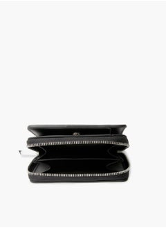 CALVIN KLEIN Women's Recycled Zip Around Wallet, Black  - Image 3