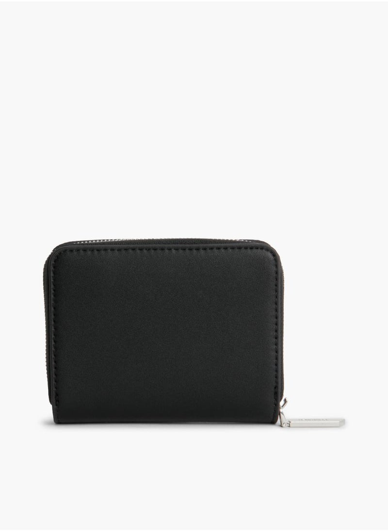 CALVIN KLEIN - Women's Recycled Zip Around Wallet, Black - Image 1