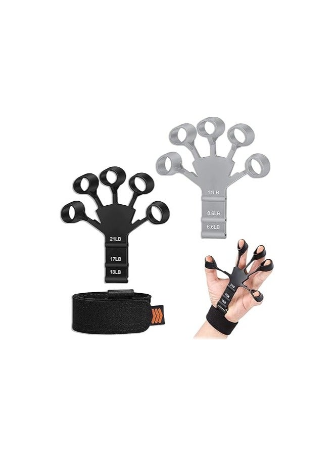 general Grippy Boy Hand Grip, Gripbuddy Strength Trainer, Hand Grip Strengthener Set Forearm Adjustable Resistance Hand, Finger Extension Exerciser, Finger Resistance Band - Image 1