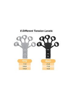 General Grippy Boy Hand Grip, Gripbuddy Strength Trainer, Hand Grip Strengthener Set Forearm Adjustable Resistance Hand, Finger Extension Exerciser, Finger Resistance Band  - Image 3
