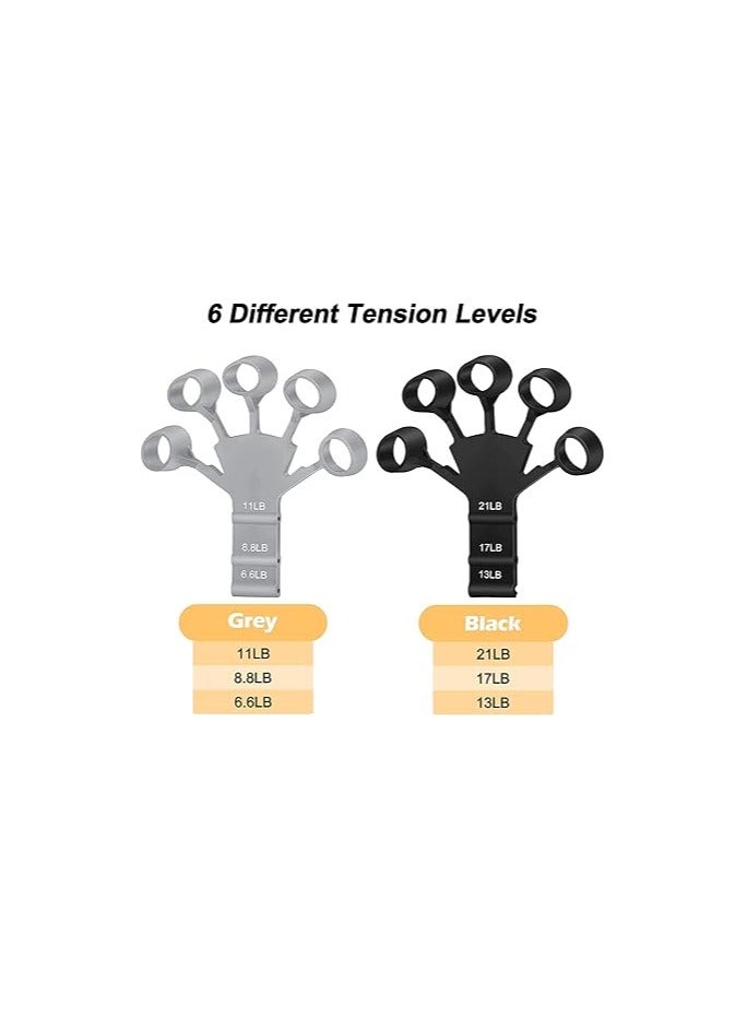 general Grippy Boy Hand Grip, Gripbuddy Strength Trainer, Hand Grip Strengthener Set Forearm Adjustable Resistance Hand, Finger Extension Exerciser, Finger Resistance Band - Image 3