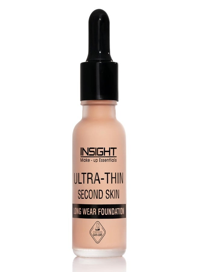 INSIGHT Ultra-Thin Second Skin Foundation 20ml | Long Wear Liquid Matte, Waterproof, Full Coverage, Oil-Free, SPF 15, Lightweight Base - Rose Beige - Image 1