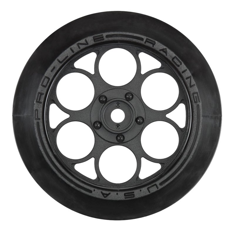 ProLine Racing Showtime Front Runner 2227 Blk FRNT Drag Whls PRO280303 RC Tire - Image 2