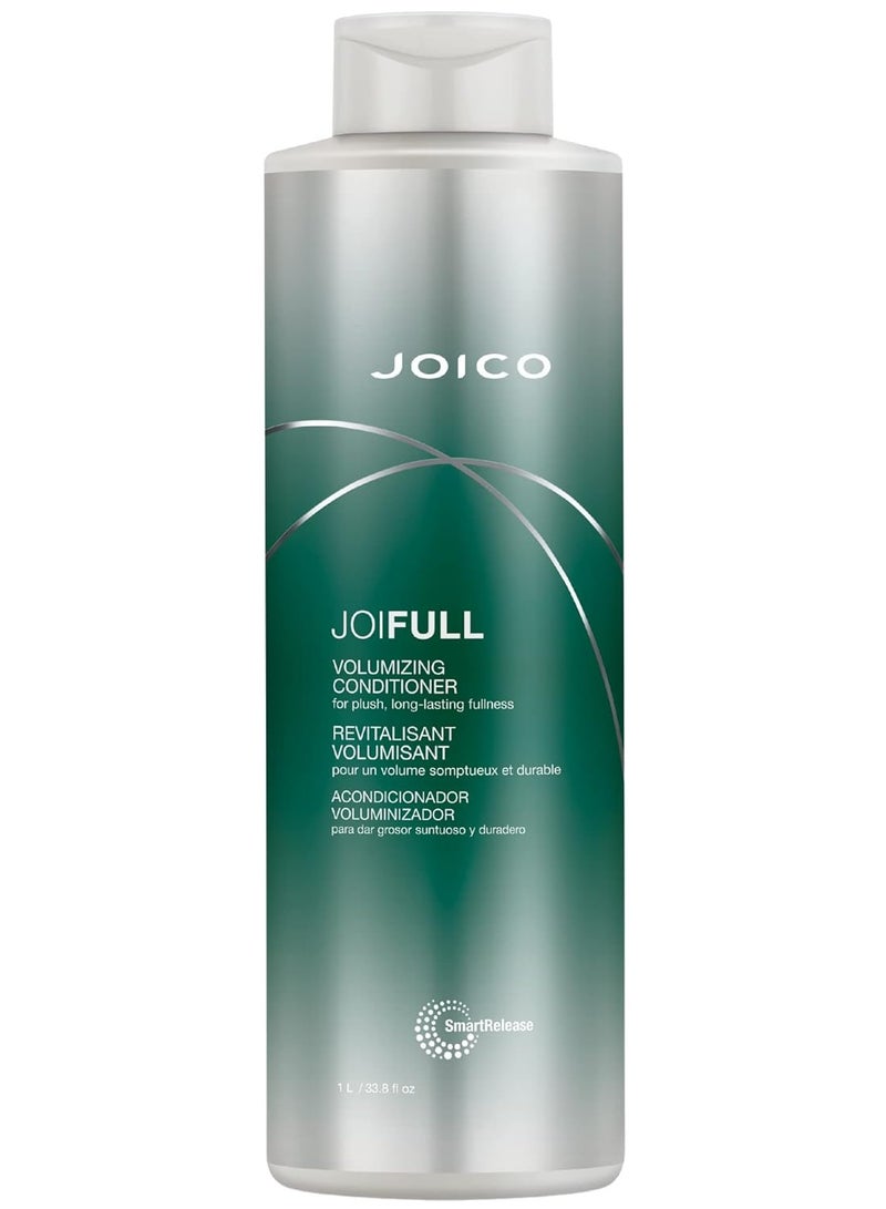 JOICO Joico JoiFULL Volumizing Conditioner | For Fine, Thin Hair | Add Instant Body | Long-Lasting Fullness | For Thicker Bouncier Hair | Boost Shine | With Lotus Flower & Bamboo Extract  - Image 1