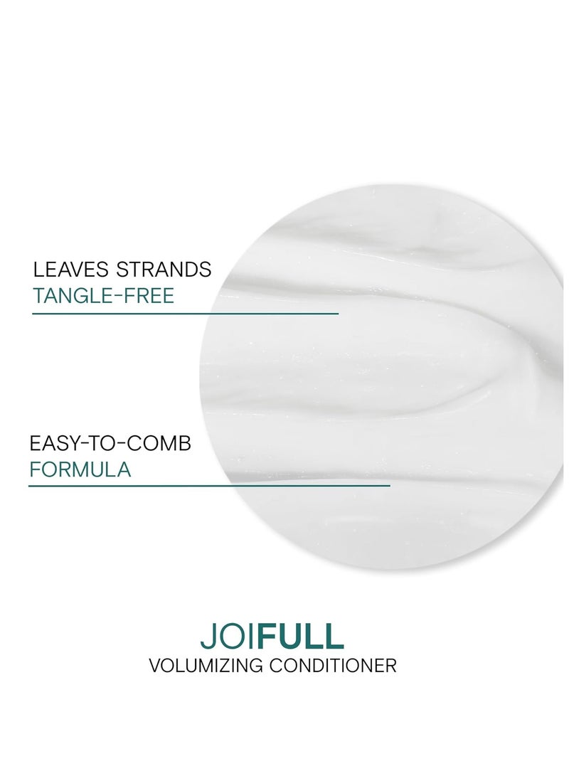 JOICO Joico JoiFULL Volumizing Conditioner | For Fine, Thin Hair | Add Instant Body | Long-Lasting Fullness | For Thicker Bouncier Hair | Boost Shine | With Lotus Flower & Bamboo Extract  - Image 2