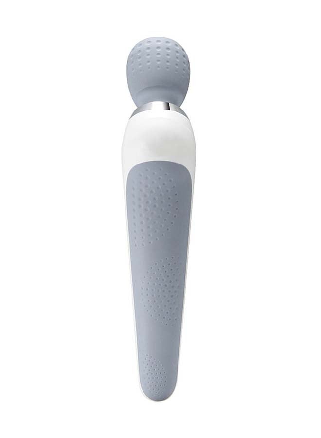 Wand Massager with 5 Vibrational Modes - Skin-Friendly Silicone & Quiet Operation