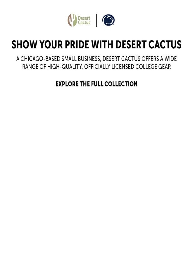 Desert Cactus Penn State Paper PlatesPSU Nittany Lions 20 Count 9 inch Round Tableware for Tailgates, Graduation, Party and Game Day (Design A) - Image 5