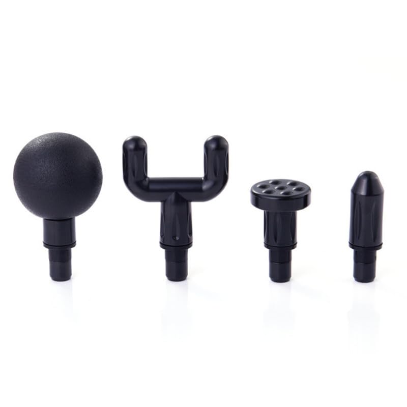 ASBAH Beauty Gun Massager Machine for Full Body Pain Relief |Electric Massager with 4 Interchangeable Massage Heads for Head, Scalp, Face, Neck, Shoulder, Back, Knee & Leg | Deep Tissue Percussion|Portable & Handheld Massager - Image 3