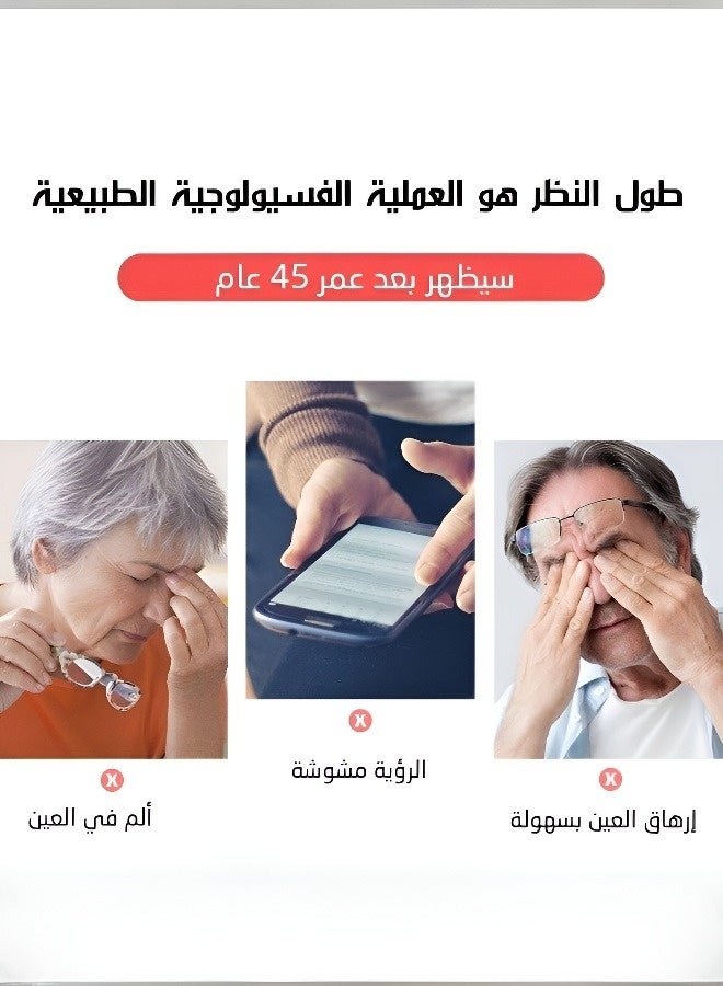 نظارة حجب الضوء الأزرق للقراءة للنساء والرجال - مضادة لإجهاد العين والصداع - خفيفة الوزن للحاسوب والتلفزيون - Image 4