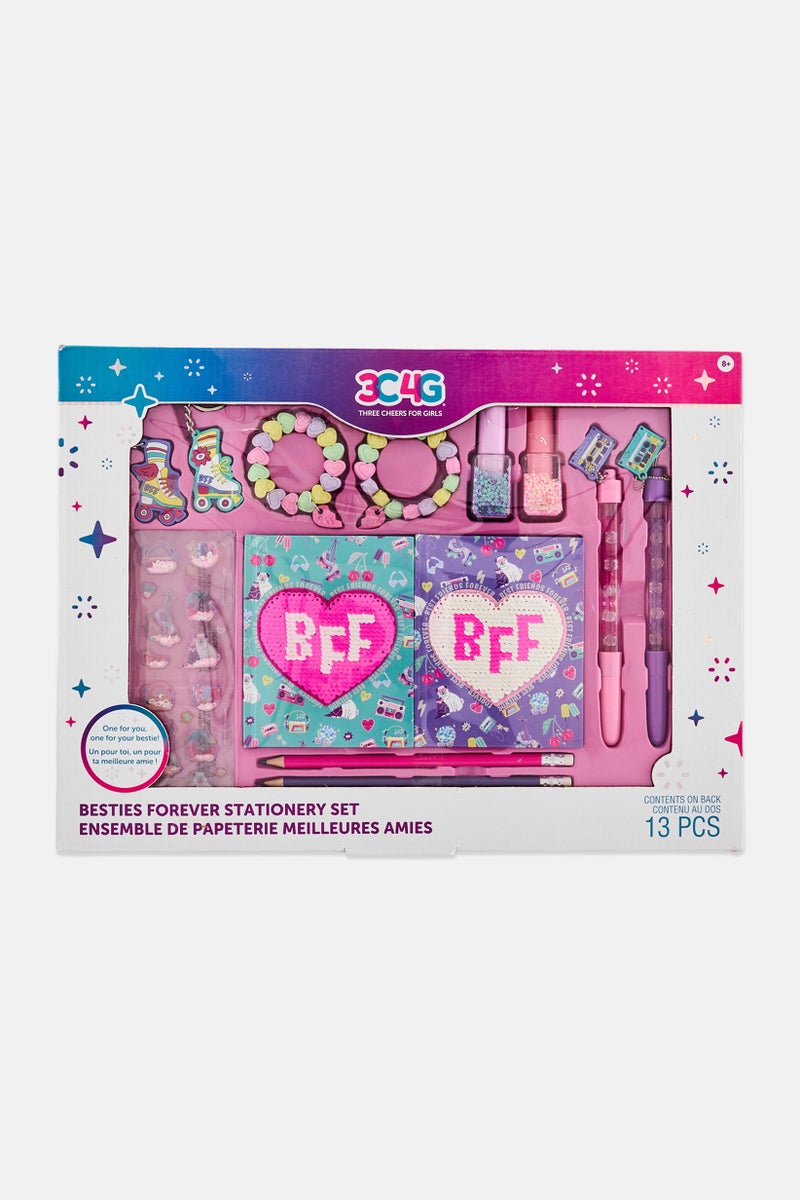 3C4G 13 Pieces Basties Forever Stationery Set - Image 1