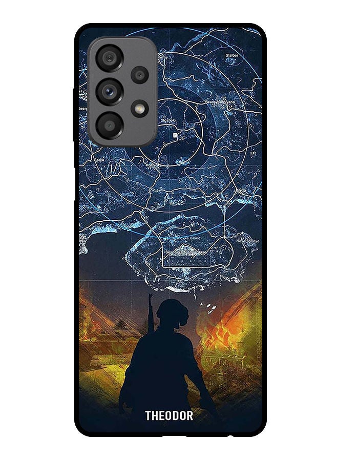 Theodor Protective Case Cover For Samsung Galaxy A23  Pubgy Map - Image 1