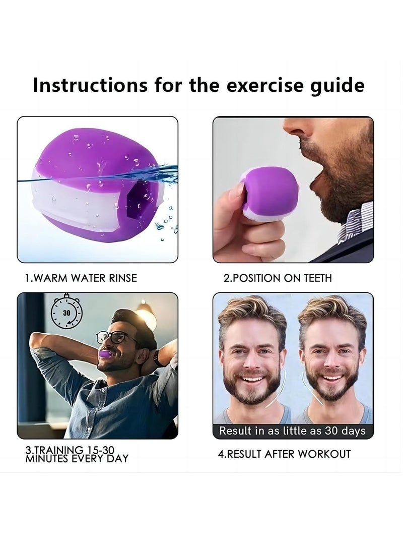 Goldfish 3-Piece Jaw Face Neck Exercise Balls - Image 3