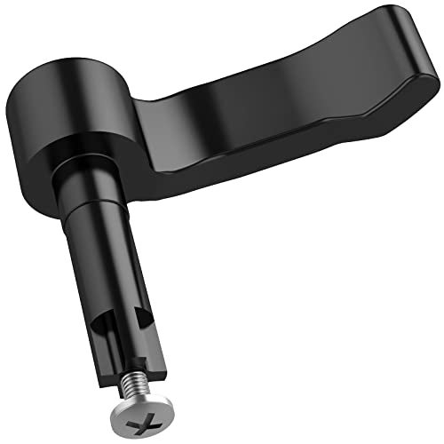 Moker Thumb Throttle Lever for Polaris Sportsman/Scrambler ATV - Aluminum Extended Throttle Lever Compatible for 2009-Up Polaris Sportsman 450 500 550 570 850 1000 XP Scrambler 1000 850 570 - Black - Image 4