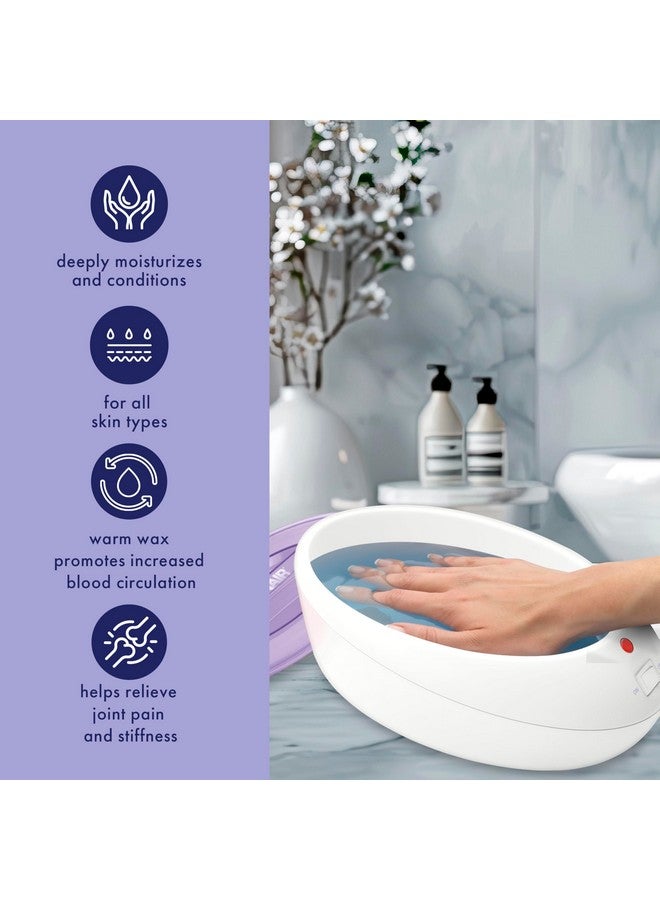 CONAIR True Glow by Conair Paraffin Bath for Hands and Feet - Moisturizing Treatment With 1lb. Wax - Purple - Image 3