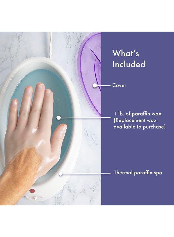 CONAIR True Glow by Conair Paraffin Bath for Hands and Feet - Moisturizing Treatment With 1lb. Wax - Purple - Image 5