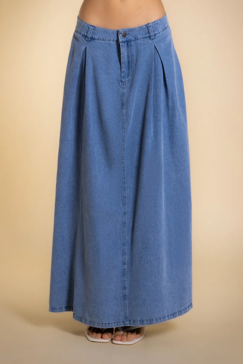 شايبس SOFT DENIM SKIRT