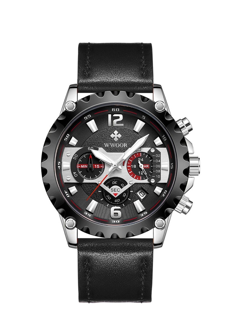 WWOOR Men's Sports Waterproof Watch  - Image 2
