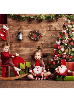Home Buy HOME BUY 8 Inches Small Size Hand Made Santa Claus Iconic,Blessing Santa Soft Toy for Girl Boy with Surprise Gift Christmas Santa Clause (8")  - Image 1