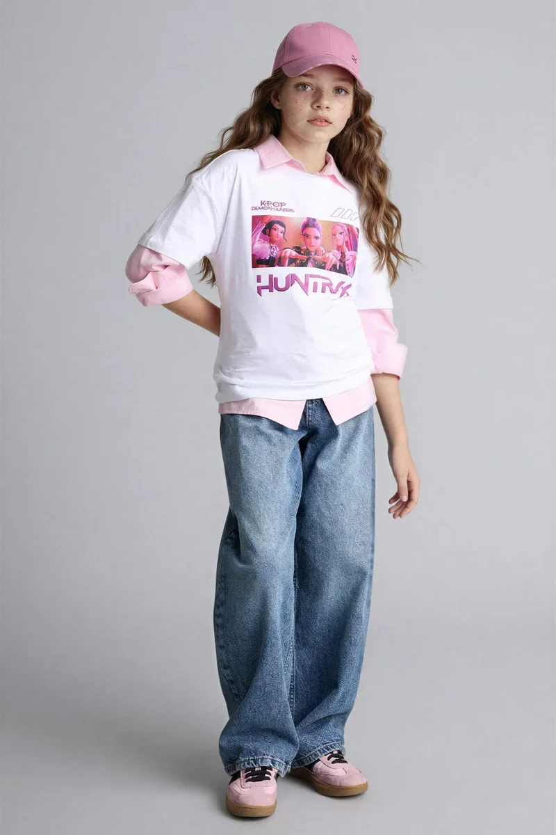 DeFacto Oversize Fit Short Sleeve T-Shirt