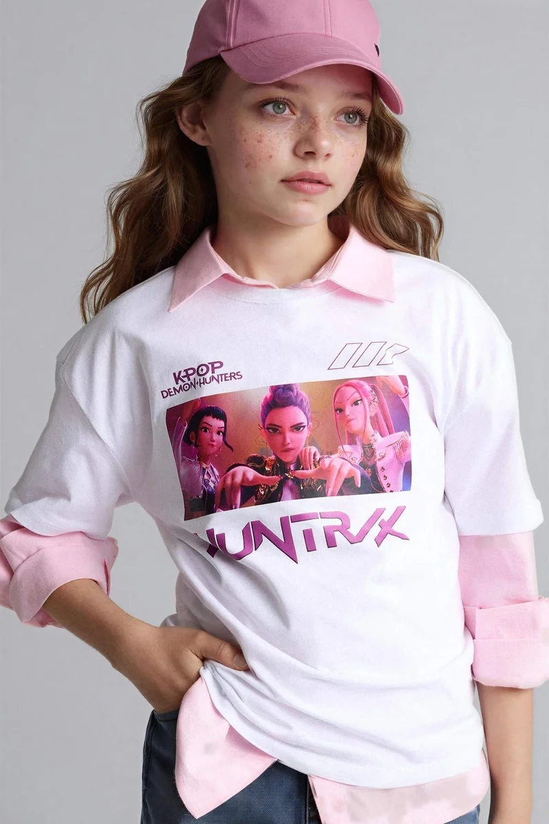 DeFacto Oversize Fit Short Sleeve T-Shirt