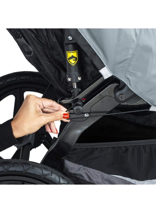 BOB Gear Duallie Swivel Wheel Stroller Weather Shield | Water and Wind Resistant + Ventilated + Easy Install - Image 2