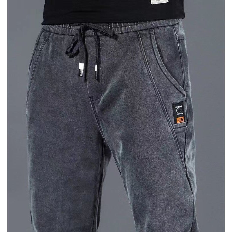 Unisex Classic Denim Jeans Loose Fit Daily Outdoor Wear - Image 2