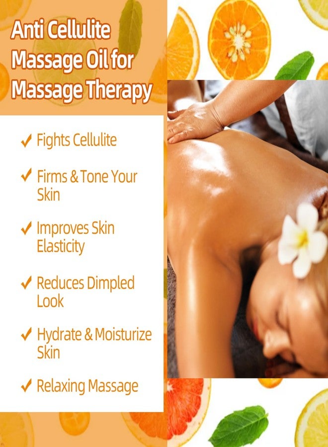 CMWGKBC Anti Cellulite Oil Massage Oil for Massage Therapy,Body Oil for Skin Tightening & Cellulite Remover in Thighs and Butt,Cellulite Treatment Massage Oil,Assists with Firming,Toning & Moisturizes Skin - Image 4