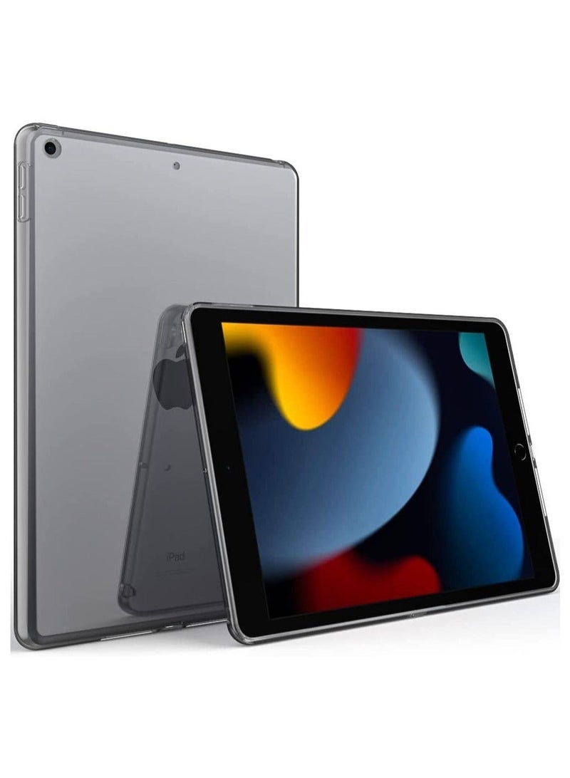 Raxoom iPad 10.2 Inch Clear Case, Puxicu Slim Design Flexible Soft TPU Protective Cover for 10.2-inch iPad 9th Generation 2021/ iPad 8th Generation 2020/ iPad 7th Generation 2019 Tablet - Image 1