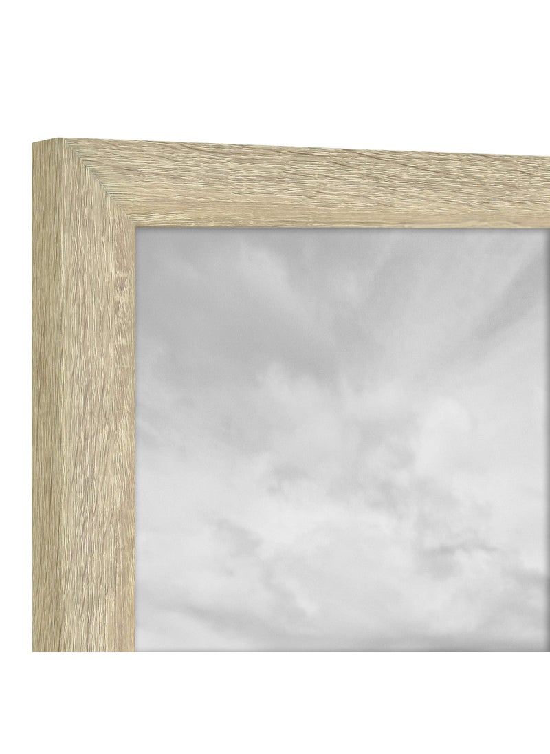 MCS MCS Studio Gallery 8.5x11 Picture Frame Natural Woodgrain  Rectangle Photo Frame for Photos  Posters & Art Prints & Easel for Tapletop Display (1-Pack)  - Image 3