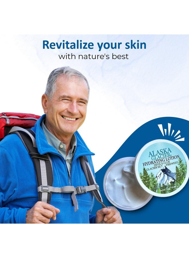 Snowy Summit Alaska Glacier Lotion - Refreshing Full Body Lotion - Moisturizing Body Lotion with Devil's Club & Fireweed Oils from Alaskan Rainforest - Soothing Natural Body Lotion for All Skin Types - Image 2