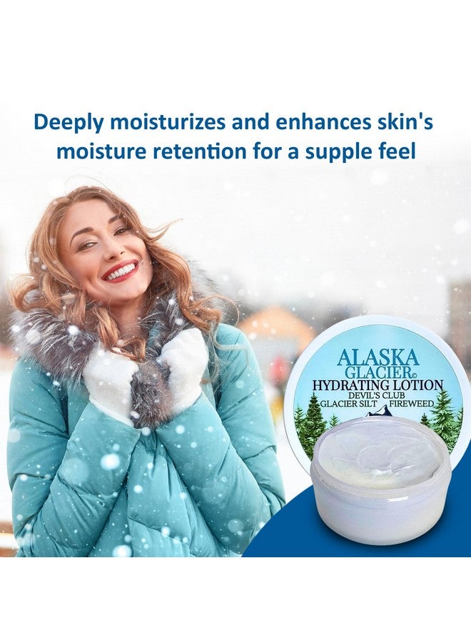 Snowy Summit Alaska Glacier Lotion - Refreshing Full Body Lotion - Moisturizing Body Lotion with Devil's Club & Fireweed Oils from Alaskan Rainforest - Soothing Natural Body Lotion for All Skin Types - Image 3