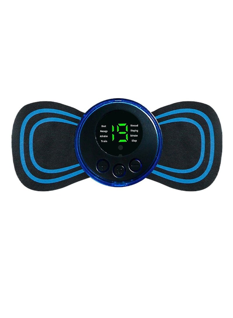 DIGI CORE Pack Of 2 Pcs Mini Ems Lymphatic Drainage Massager Pad For Arms Neck Shoulder Back Waist Legs - Image 3