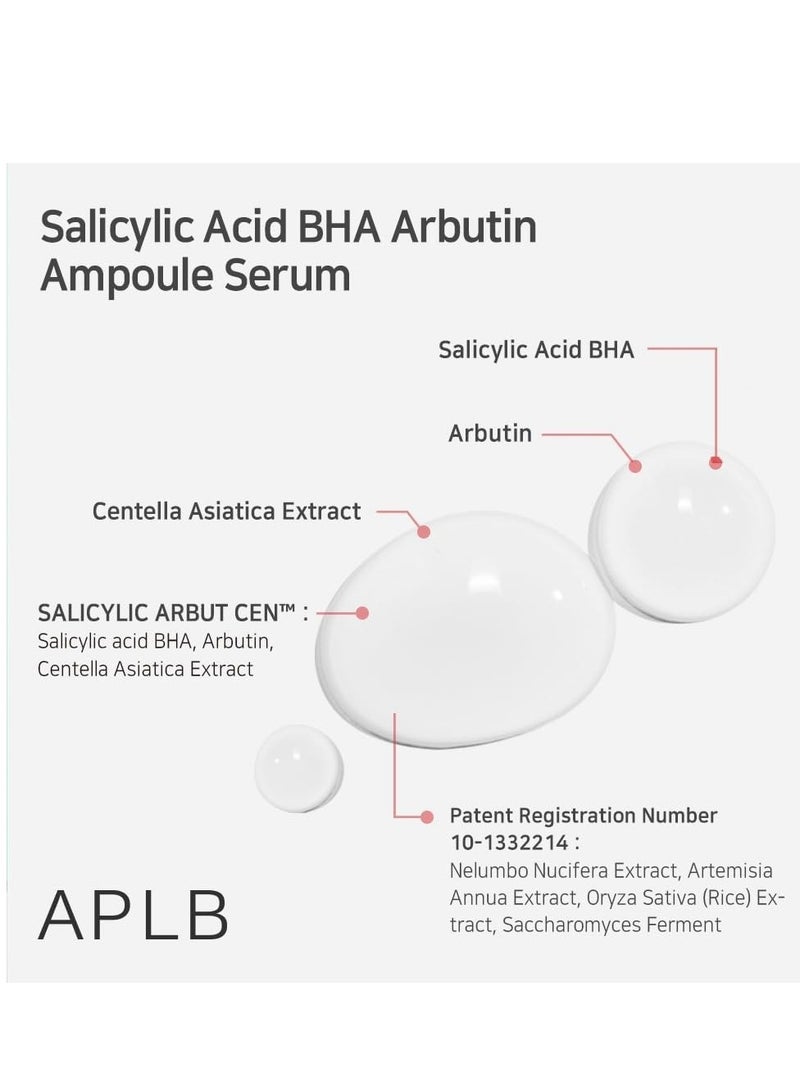 APLB Salicylic Acid BHA Arbutin Ampoule Serum - Image 4
