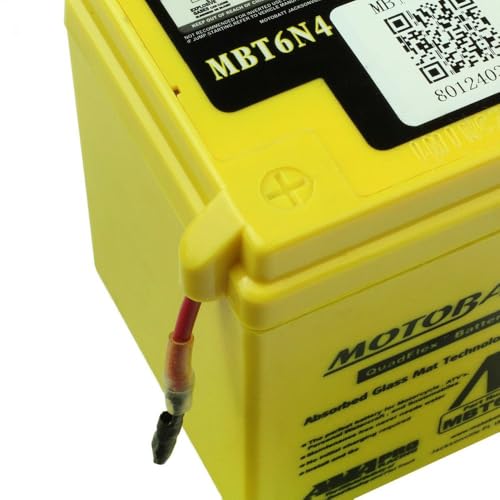 MotoBatt MBT6N4 Battery - Image 3