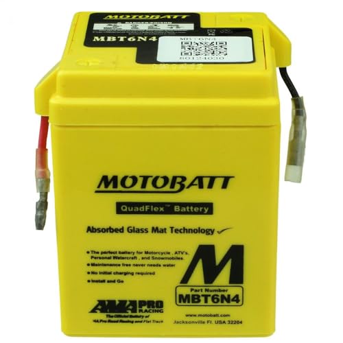 MotoBatt MBT6N4 Battery - Image 2