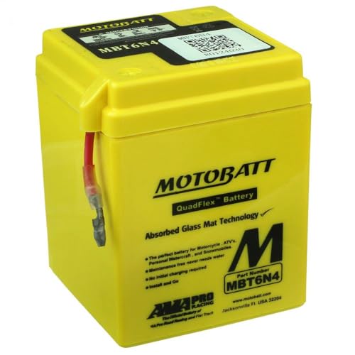 MotoBatt MBT6N4 Battery - Image 1