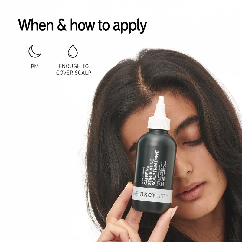 The INKEY List Caffeine Stimulating Scalp Treatment, Contains Redensyl and Caffeine to Encourage Natural Hair Growth Cycle, Leaves Hair Feeling Soft, 5.07 fl oz - Image 4