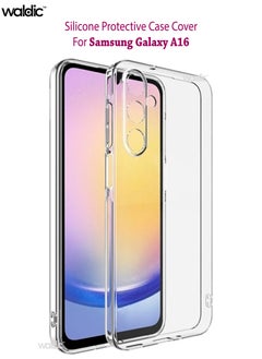 Waldic Silicone Protective Back Case Cover For Samsung Galaxy A16 - Clear  - Image 1