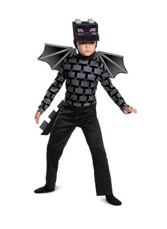 Disguise Minecraft Ender Dragon Costume for Kids, Video Game Inspired Character Outfit, Classic Child Black