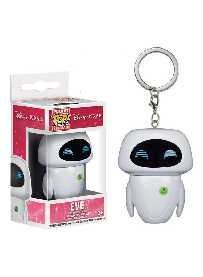 NIBEMINENT Pop! Eva Robot Figure Toy Keychain 4cm - Image 2