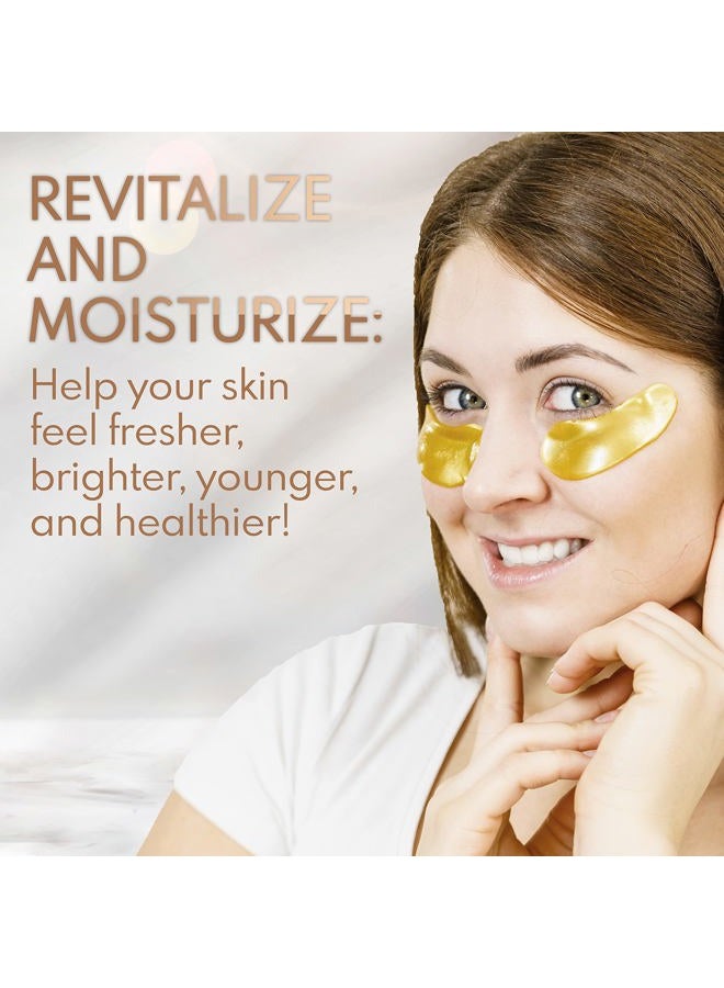 Alayna Under Eye Anti-Aging Eye Mask Collagen Patch Treatment for Minimizing Wrinkles, Puffy Eyes, Eye Bags, Dark Circles, Fine Lines Under the Eye, Looking Less Tired, Revitalizing, Moisturizing and Refresh - Image 5