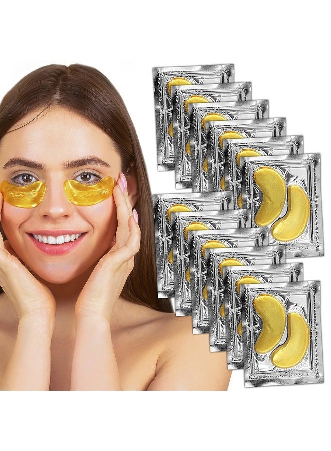 Alayna Under Eye Anti-Aging Eye Mask Collagen Patch Treatment for Minimizing Wrinkles, Puffy Eyes, Eye Bags, Dark Circles, Fine Lines Under the Eye, Looking Less Tired, Revitalizing, Moisturizing and Refresh - Image 1