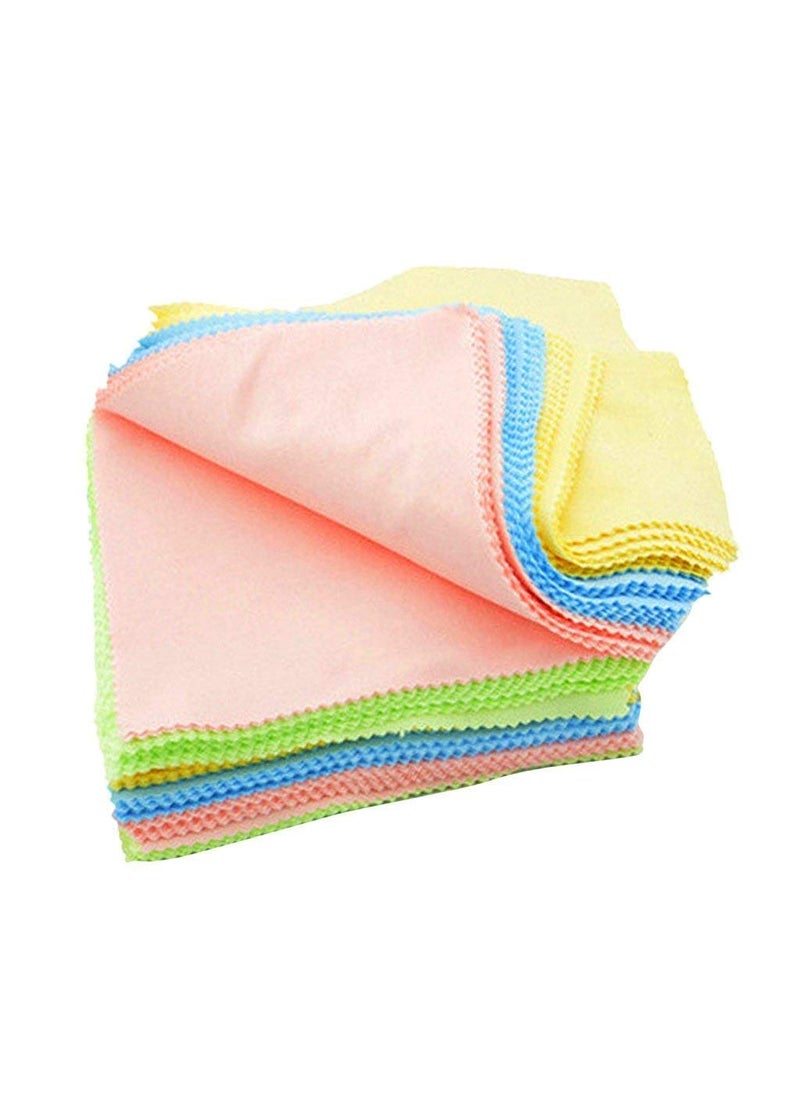 Generic SP Electron Premium Microfiber CleaningPolishing Cloth for Mobile Screen Camera Lenses Tablets Monitors Sunglasses and Other Glass Materials Multicolor  - Image 1